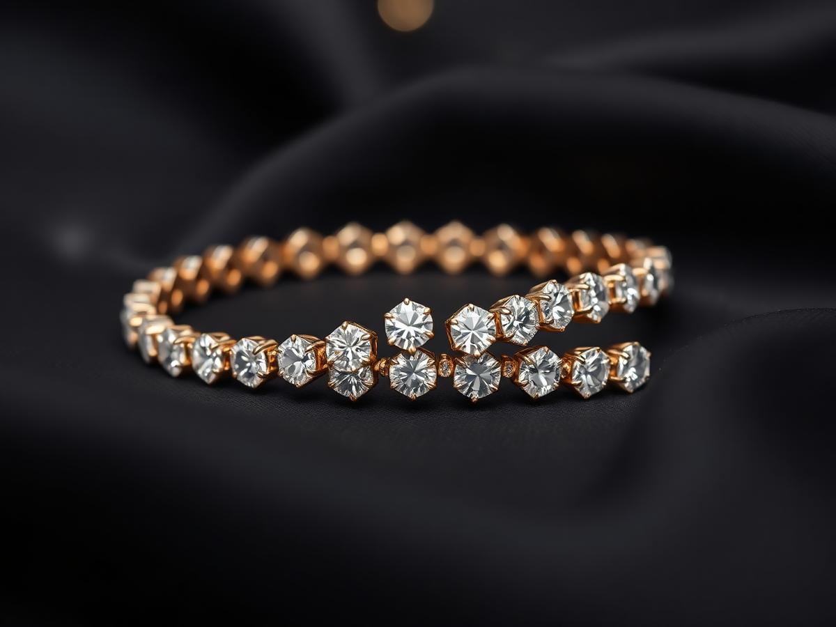 Brazalete de diamantes