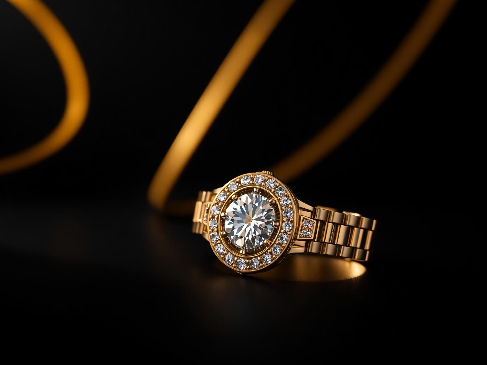 Reloj y diamante de lujo Lik